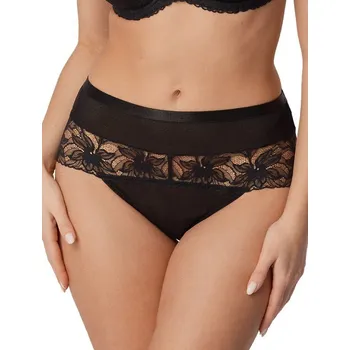 Kalhotky Bílé krajkové kalhotky Mefemi Laura Velikost: S, Barva: Černá