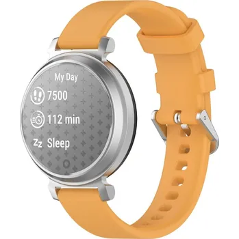 Ostatní příslušenství k chytrým hodinkám VSECHNONAMOBIL 96097 SILICONE Vyměnitelný řemínek pro Garmin Lily 2 Active žlutý