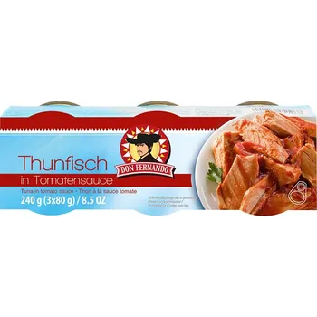 Don Fernando Tuňák v rajčatové omáčce 3x80g