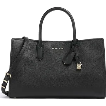 Černá kožená kabelka Michael Kors md Scarlett