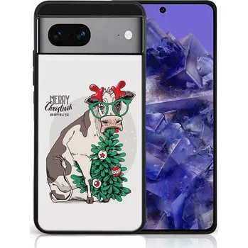 Vánoční dekorace VSECHNONAMOBIL 96489 MY ART Kryt s vánočním designem Google Pixel 8a MERRY CHRISTMAS (074)