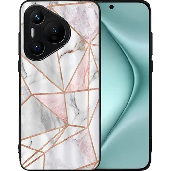 Příslušenství pro tablet VSECHNONAMOBIL 95903 MY ART Ochranný kryt pro Huawei Pura 70 Pro PINK MARBLE (143)