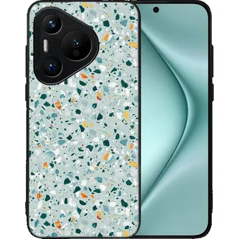 Pouzdro na tablet VSECHNONAMOBIL 95572 MY ART Ochranný kryt pro Huawei Pura 70 BLUE TERRAZZO (164)