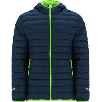 Roly Norway Sport Pánská prošívaná bunda RA5097 Navy Blue 55-Fluor Green 222 S