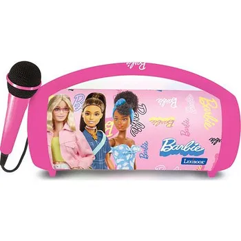Hudební nástroj pro děti Lexibook Reproduktor s mikrofonem Boombox Barbie