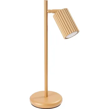 Lampička SL.1567 - Stolní lampa KARBON 1xGU10/10W/230V zlatá + záruka 3 roky
