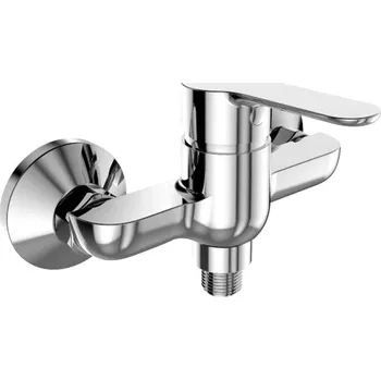 Vodovodní baterie Mereo Sprchová nástěnná baterie, Zuna 100 mm, bez příslušenství, chrom