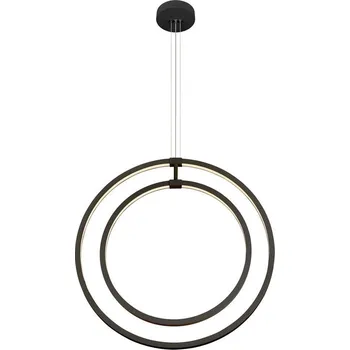 SLV - BIG WHITE ONE VERTICAL PD závěsné svítidlo, 180 cm, 2700/3000 K, FÁZE, černá - BIG WHITE (SLV) LA 1008002