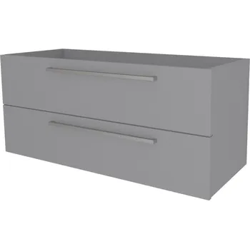 Koupelnový nábytek Mereo Bino koupelnová skříňka 121 cm, Multidecor, Šedý Supermat