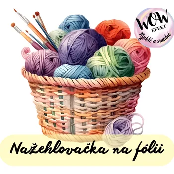 Nažehlovačky na fólii Nažehlovačka na fólii, KLUBKA, 6,3x6,3 cm /ks