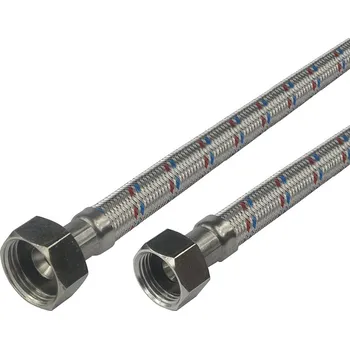 Klum Hadice připojovací nerez 8x12, FxF, 1/2"x 1/2", 40 cm