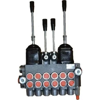 Příslušenství pro stavební techniku Badestnost Hydraulický rozvaděč 6/80 s joysticky