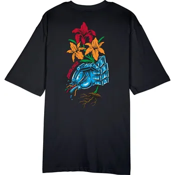 santa cruz Dámské triko wooten bionic oversized tee black