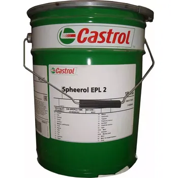 Plastické mazivo Castrol Speerol EPL 2 18kg