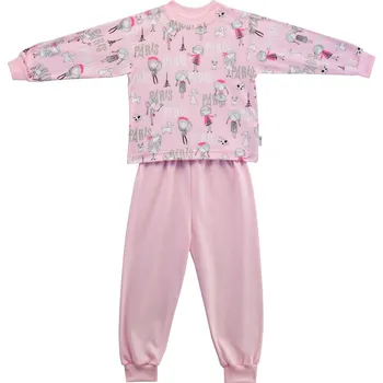 ESITO Dívčí pyžamo Paris vel. 92 - růžová