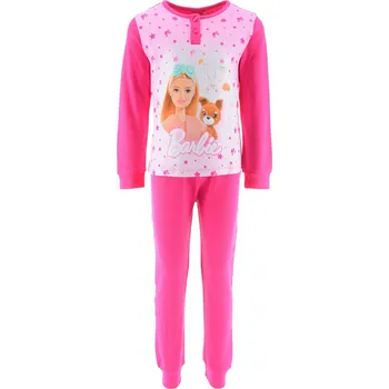 Dívčí pyžamo Růžové dívčí pyžamo Barbie Velikost: 98