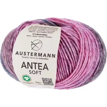 Příze Austermann Antea Soft 05 Cyklamen (Přírodní příze Antea soft 05 Cyclam)