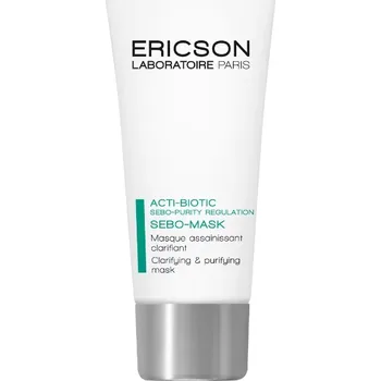 Pleťová maska ERICSON LABORATOIRE E531 / SEBO MASK - Čistící maska proti akné - 50 ml