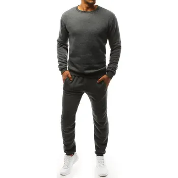 Antracitová pánská teplá souprava ax0038 Velikost: M