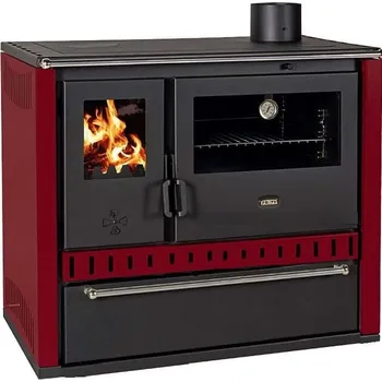 Sporák na tuhá paliva Sporák na tuhá paliva PRITY GT FS S DR, bordó