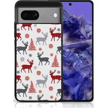 Vánoční dekorace VSECHNONAMOBIL 96483 MY ART Kryt s vánočním designem Google Pixel 8a DEER (068)