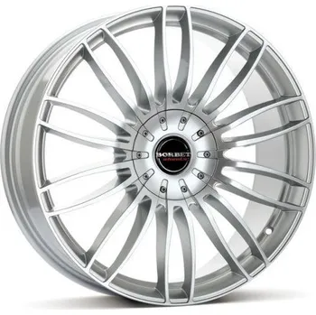 Alu kolo Alu kola BORBET CW3 sterlingsilber - stříbrný lesk 7,5x17" 6x114,3 ET45 66,1