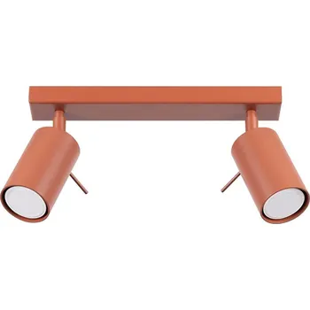 Bodové svítidlo Sollux SL.1507 - Bodové svítidlo RING 2xGU10/10W/230V červená