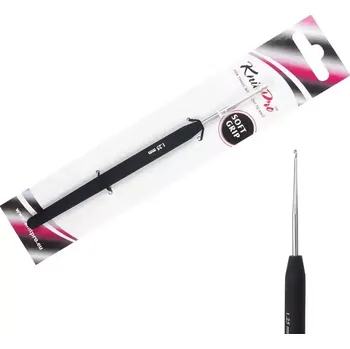 Jehlice KnitPro Softgrip 1,25 (Ocelový háček KnitPro 1,25)