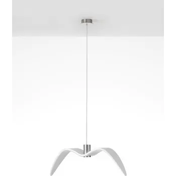 BROKIS Night Birds, závěsné svítidlo, 5W LED, triplex opal BROKISGLASS / transparentní kabel, délka 61cm - BROKIS A BRO PC00964_004