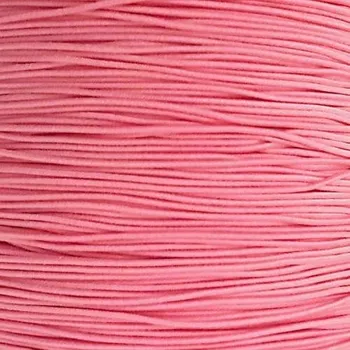 Textilie CZ Pružná klobouková guma 1mm růžová