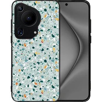 Pouzdro na tablet VSECHNONAMOBIL 95792 MY ART Ochranný kryt pro Huawei Pura 70 Ultra BLUE TERRAZZO (164)