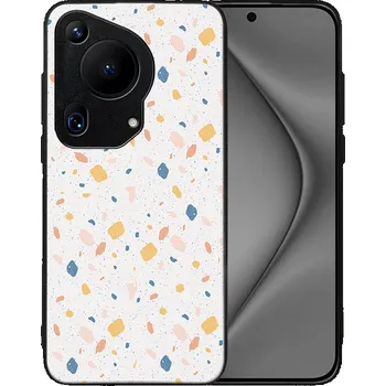 Pouzdro na tablet VSECHNONAMOBIL 95793 MY ART Ochranný kryt pro Huawei Pura 70 Ultra ORANGE TERRAZZO (165)