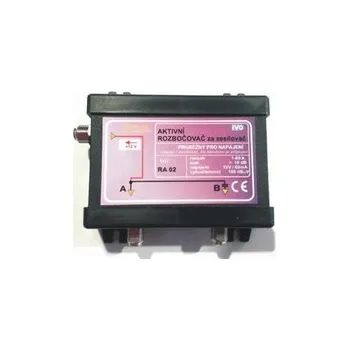 Anténní zesilovač IVO RA02F Aktivní širokopásmový rozbočovač linkový