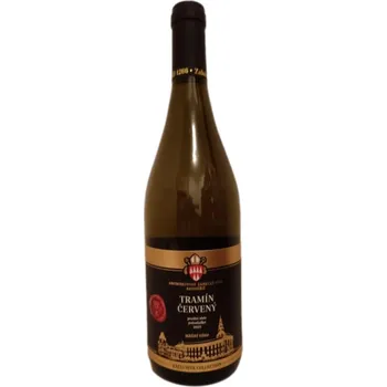 Víno Tramín červený - 2023, polosladké, pozdní sběr, mešní víno (Arcibiskupské zámecké víno Kroměříž)