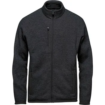 Pánská mikina Stormtech Avalante Pánská fleecová mikina FHZ-1 Black Heather L