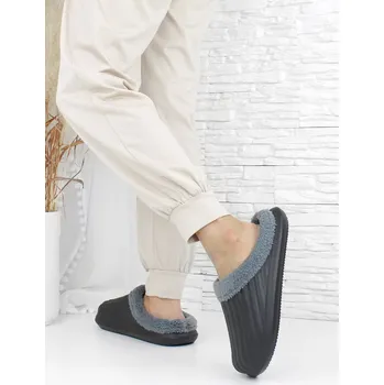 Dámské pantofle DoAndBe Zateplené gumové nazouváky 28017B-M.B Velikost: 38-39