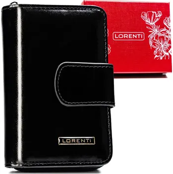 Peněženka Klasická elegantní dámská peněženka na patent a zip Barva: Černá