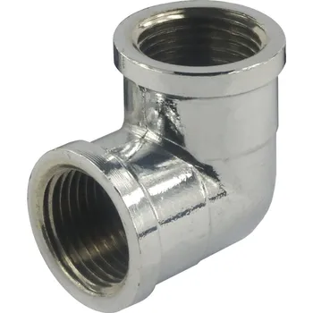 Klum Koleno, chrom, FxF, 3/4"