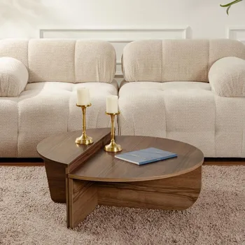 Konferenční stolek SADA 2x Konferenční stolek ORION ořech