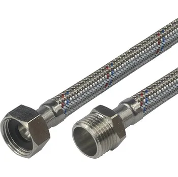 Klum Hadice připojovací nerez 13x18, MxF, 3/4"x3/4", 40 cm