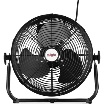 Průmyslový ventilátor Podlahový ventilátor Ralight 30cm, černý