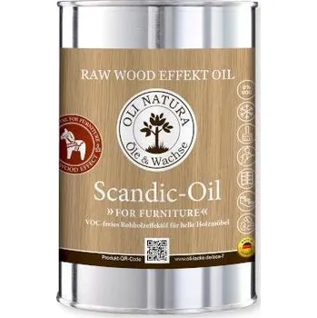 Olej na dřevo Oli-Natura SCANDIC OIL na nábytek (Povrchová úprava světlého dřeva) 2,5L + dárek k objednávce nad 1000Kč