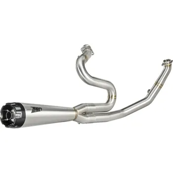 Výfuk pro motocykl Kompletní výfuk Harley Davidson ZARD Touring Street Glide, Road King, Road Glide (24) nerez