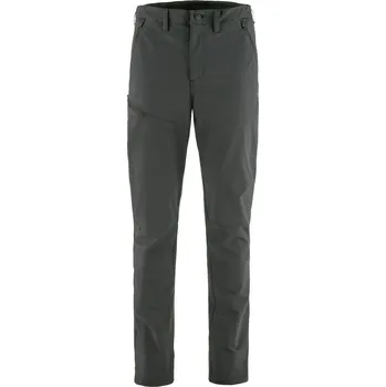 Pánské kalhoty kalhoty pánské FJÄLLRÄVEN Abisko Trail Stretch Trousers M Dark Grey - 46