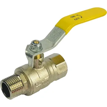 Vodovodní kohout Klum Kohout kulový pákový, plyn, MxF, 3/4"