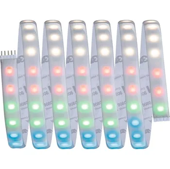 LED osvětlení PAULMANN MaxLED 1000 LED Strip RGBW samostatný pásek 2,5m IP44 28W 1000lm/m 72LEDs/m RGBW - PAULMANN P 70530