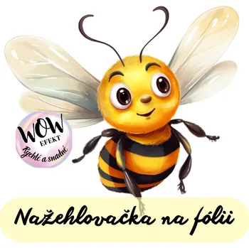 Nažehlovačky na fólii Nažehlovačka na fólii, ČMELÁK 2, 5,3x5,9 cm /ks