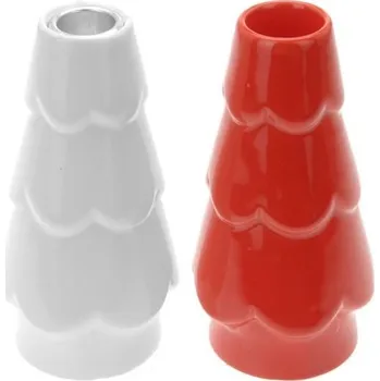 Svícen Svícen keramický 155 mm stromek mix