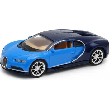 Welly Bugatti Chiron 1:34 modré