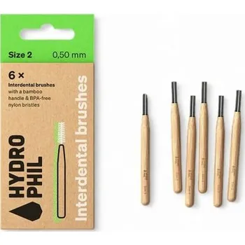 Zubní kartáček Bambusový mezizubní kartáček 0,50mm (6ks) Hydrophil